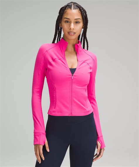The material feels high quality and it is literally just like the define jacket, even down to the seem details. . Lululemon cropped define jacket